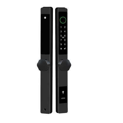 Waterproof Smart Lock – Fingerprint, Password & Card Access for Sliding Doors